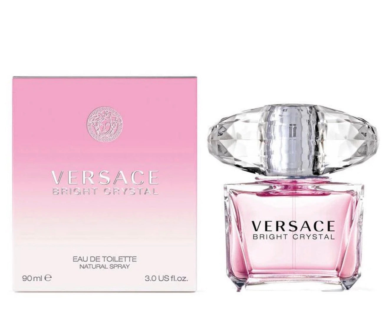Bright Crystal de Versace para mujer, 3.0 oz EDT Spray